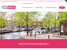 Tablet Screenshot of easy2send.nl